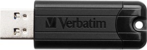 Выдвижной флэш-накопитель Verbatim PinStripe USB 3.0 емкостью 256 ГБ
