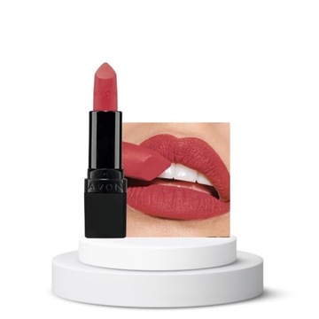 Avon Ultramatowa szminka POMADKA - Peach Flatters