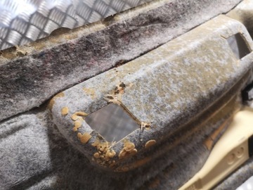 ОТДЕЛКА ПОТОЛКА ЛЮК НА КРЫШЕ BMW F30 СЕРЫЙ