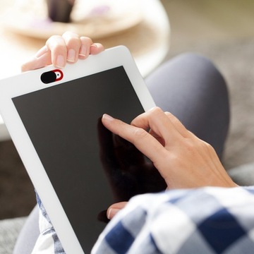 Maska na obiektyw do aparatu komputerowego czerwona 5 szt