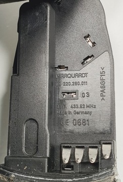 KLÍČEK OVLÁDAČ MERCEDES GLK X204 220280011