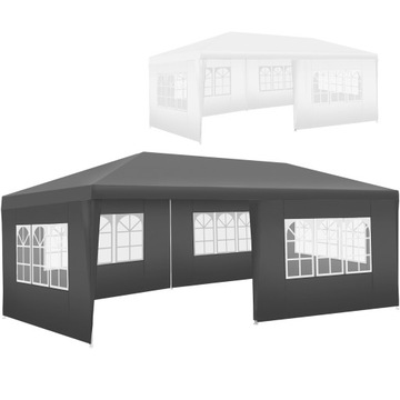 Павильон Вивара 6х3м с 5 стенами