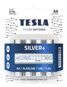 Bateria alkaliczna Tesla SILVER + AA (R6) 4 szt.