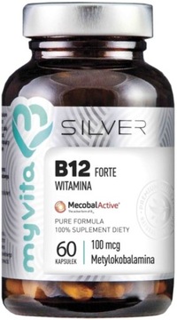 Myvita Silver Witamina B 12 100% 60 K
