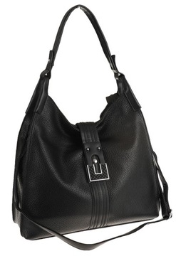 Maria C. Torebka Damska worek listonoszka czarna MC635 black