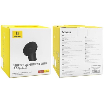 Автомобильный держатель Baseus 2in1 MagSafe для Apple iPhone 13 14 15 / Pro / Max