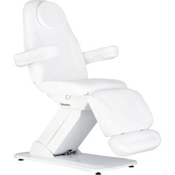 Zestaw fotel kosmetyczny elektryczny taboret pomocnik kosmetyczny SPA