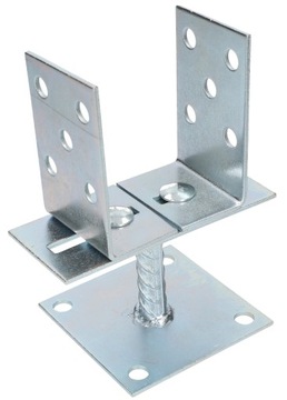 PODSTAWA SŁUPA 0-165MM REGULOWANA NA KWADRAT