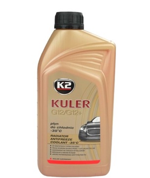 PŁYN K2 DO CHŁODNIC KULER 1L -35°C CZERWONY G12 G12+