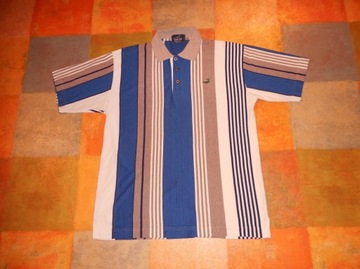 DIAPSID USA XXL RETRO VINTAGE MOCNA KOSZULKA POLO MEGA UNIKAT KROKODYL PRL