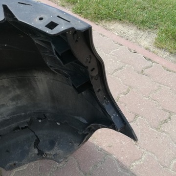 ЗАДНИЙ БАМПЕР SEAT IBIZA III 6L ЧЕРНЫЙ