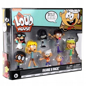 НАБОР ФИГУРОК HARMIDOM LOUD HOUSE 8 ФИГУРОК