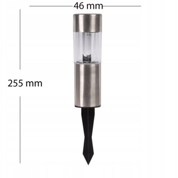 5 светодиодных солнечных садовых ламп с шипом