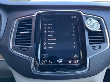 Volvo XC90 II 2021 Volvo XC 90 2.0 benzyna 250 KM automat 4x4 zarej w PL niski przebieg, zdjęcie 20