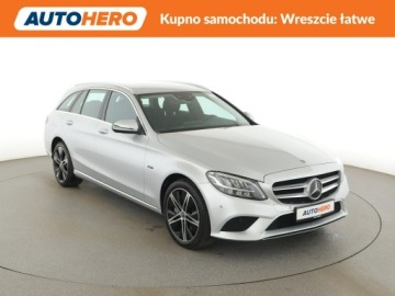 Mercedes Klasa C W205 Kombi Facelifting HYBRYDA 2.0 300 de 306KM 2020 Mercedes C 300 PHEV full LED navi klima auto, zdjęcie 10
