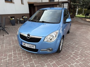 Opel Agila B 1.0 Twinport ecoFLEX 65KM 2008 Opel Agila 1WŁAŚCICIEL 08R ORYGINAŁ LAKIER 1.0Prosta Benzyna 164tyśkm KLIMA, zdjęcie 1