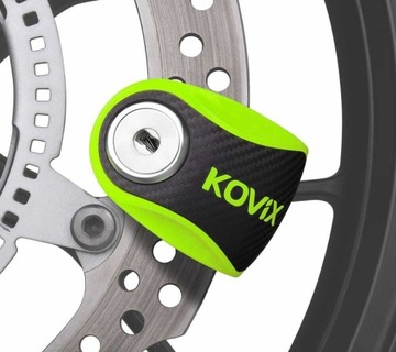 Blokada tarczy hamulcowej KOVIX KNN1 fluo zielony