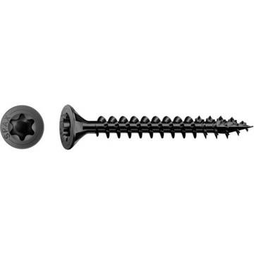SPAX wkręty CZARNE 4x30mm stożek Tx 4CUT 200sztuk