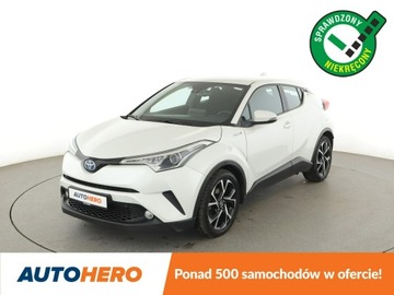 Toyota C-HR I Crossover 1.8 Hybrid 122KM 2019 Toyota C-HR navi kamera ACC klima-auto LED hak