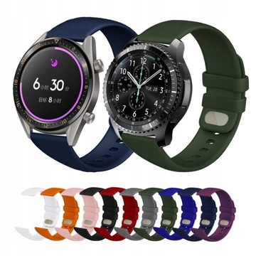 PASEK SILIKON DO HUAWEI WATCH GT ACTIVE 22mm BLACK