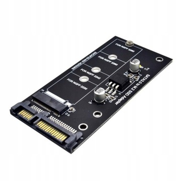 M2 do SATA3 karta adaptera wysoka wydajność standa