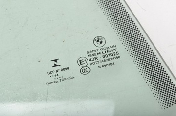 BMW 3 F34 GRANÁT TURISMO SKLO (OKNO) PRAVÁ ZADNÍ 14R