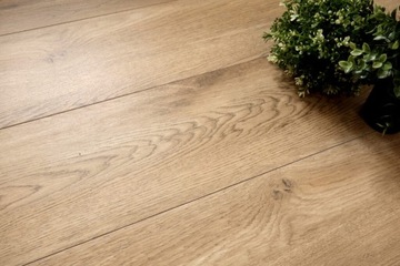 PŁYTKI PODŁOGOWE DREWNOPODOBNE DĄB 120X20 GRESOWE KRONEWALD DARK BEIGE MAT