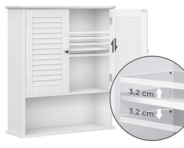 ПОДВЕСНОЙ ШКАФ ДЛЯ ВАННОЙ, ПОЛКА, БЕЛАЯ ПОЛКА