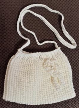 SZYDEŁKOWA TOREBKA DLA DZIEWCZYNKI KOMUNIA