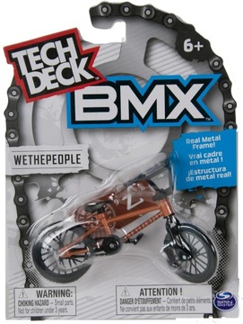 FINGERBIKE BMX ROWER WETHEPEOPLE + NAKLEJKI TECH DECK