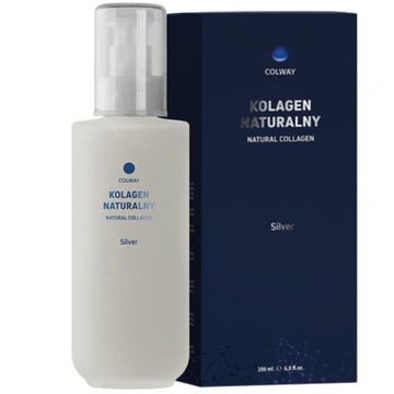 COLWAY Natural Collagen Silver 200 мл + косметичка - БЕСПЛАТНО