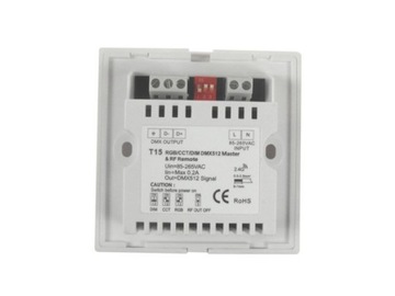 Панель контроллера LED DMX RGB/CCT/DIM RF 2,4 ГГц