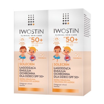Iwostin Solecrin Emulsja dla dzieci SPF50+ x2
