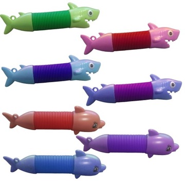 POP TUBE СЕНСОРНАЯ ИГРУШКА РАСТЯЧИВАЯСЯ ТРУБКА ДЛЯ РАСТЯЖЕНИЯ