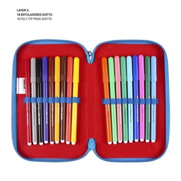 ЧЕХОЛ-ПЕНСИБ RED MARVEL AVENGERS С ОТКРЫВАЮЩИМСЯ ОБОРУДОВАНИЕМ