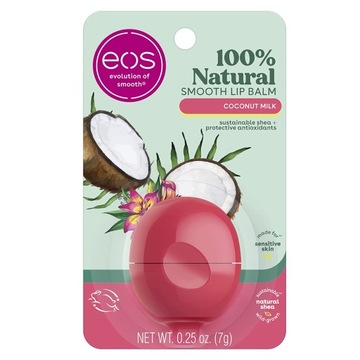 Naturalny balsam do ust Eos mleko kokosowe