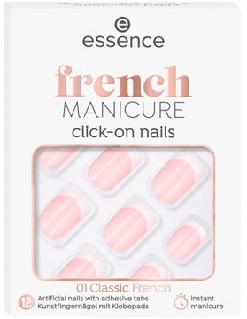 ESSENCE sztuczne paznokcie FRENCH MANICURE 01
