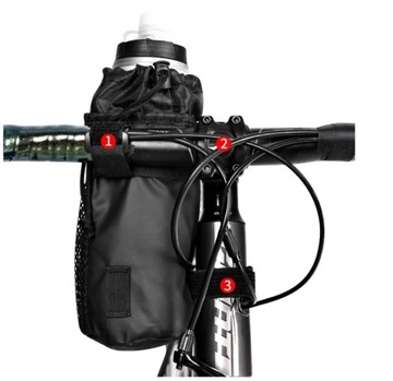 ДЕРЖАТЕЛЬ ТЕРМОСУМКИ ДЛЯ БУТЫЛКИ, ВЕЛОСИПЕДА, СКУТЕРА