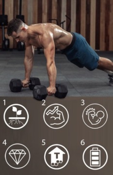 ECDYSTERONE Strong Formula + усилитель тестостерона, либидо, потенция - амикс
