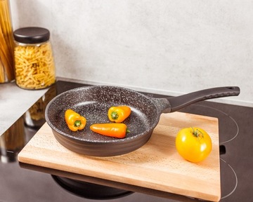 НАБОР ГРАНИТНЫХ ГОРШКОВ, СКОВОРОДА, ИНДУКЦИЯ 8513