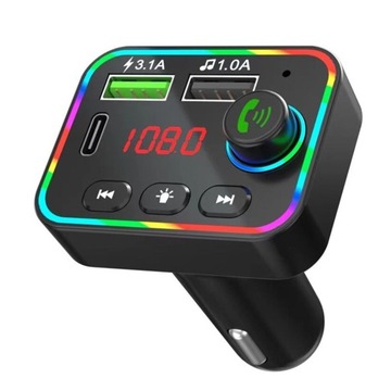 Adapter ładowarki samochodowej Bluetooth Quick 3.1 Nadajnik FM Multiport Easy
