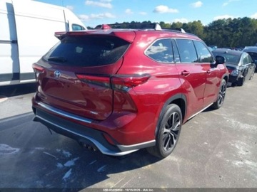 Toyota Highlander III 2022 Toyota Highlander xse, 2022r., 4x4, 3.5L 3.5 Benzyna 295KM, zdjęcie 2