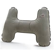 NADMUCHWIANA PODUSZKA PODRÓŻNA PILLOW POD PLECY W KSZTAŁCIE LITERY 