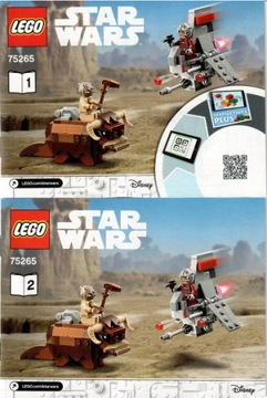 LEGO INSTRUKCJA z zestawu 75265 (40g)