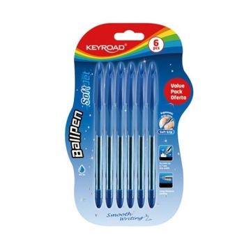 Długopis klasyczny Ball Pen Soft Jet 0,7 mm 6szt