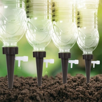 4x поилка для цветочных горшков PLANTS, диспенсер для лейки