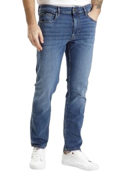 Bawełniane Spodnie Męskie Długie JEANS Basic 34/30