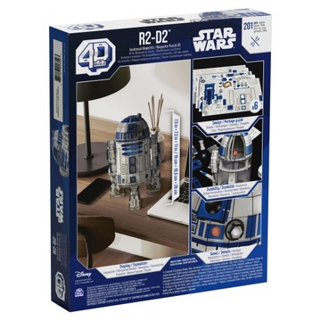 ЗВЕЗДНЫЕ ВОЙНЫ ЗВЕЗДНЫЕ ВОЙНЫ РОБОТ R2-D2 3D ГОЛОВОЛОМКА