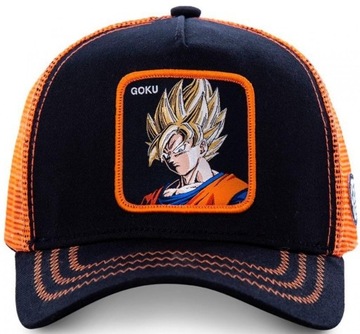 Goku Profile Orange Dragon Ball - Czapka One Size