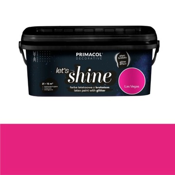 Let's Shine Farba z brokatem 2l LAS VEGAS